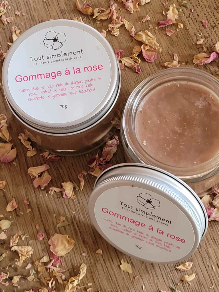 Gommage à la Rose