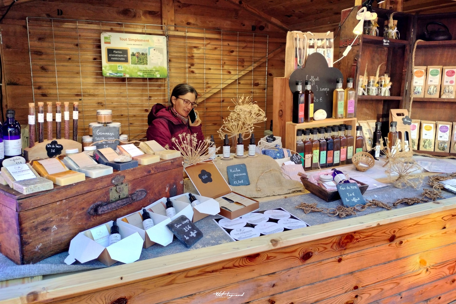 Marché de Noël au château de Flers