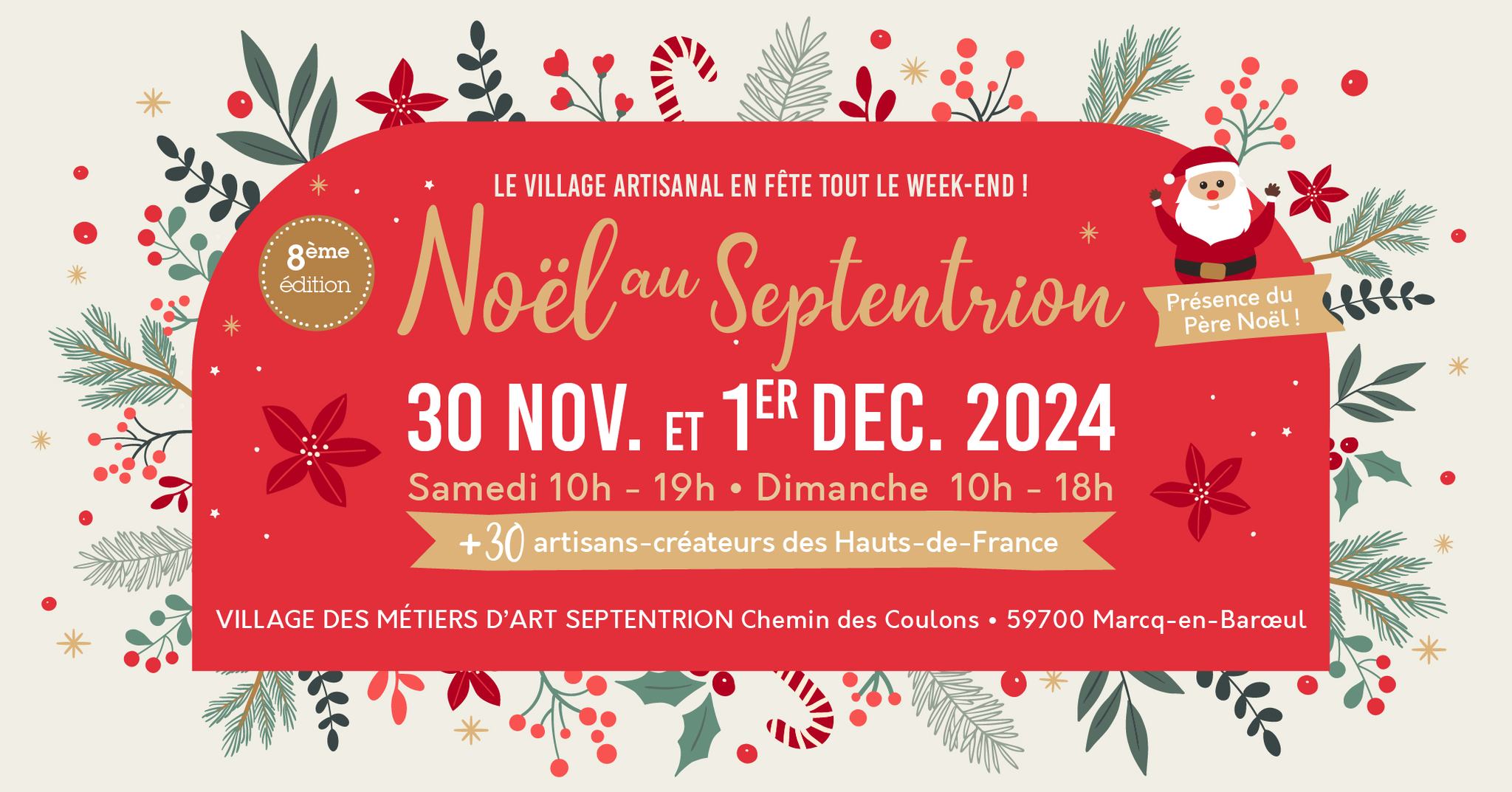 Marché de Noël au Septentrion