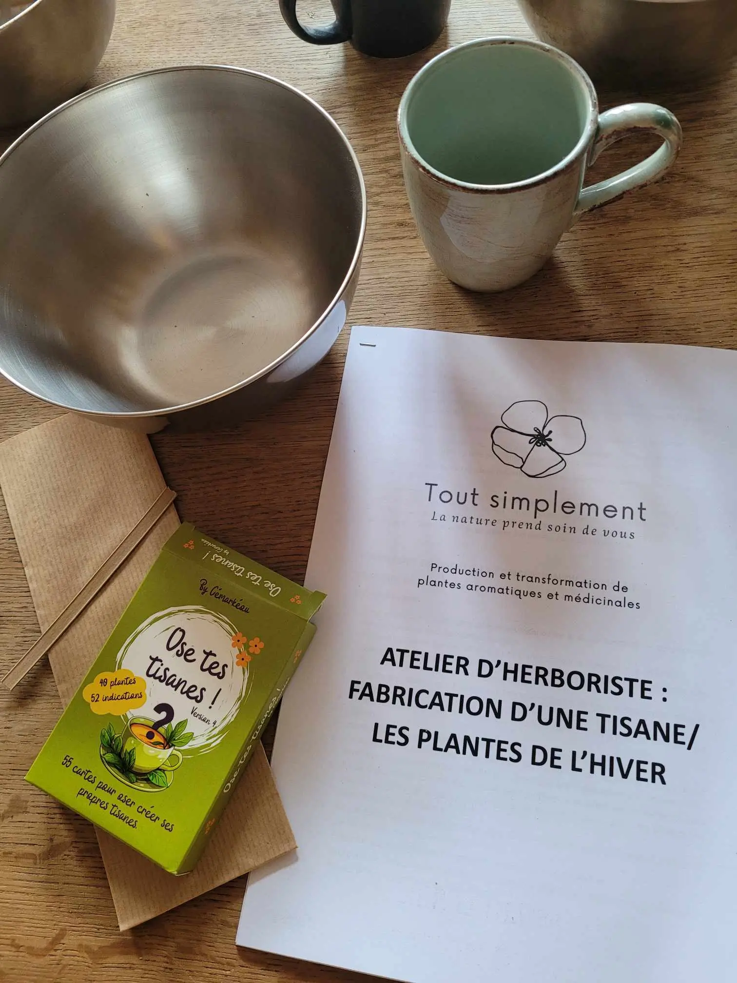 Les ateliers d'herboriste: L'herboristerie de l'hiver partie 1