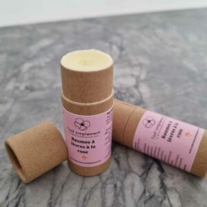 Baume à lèvres à la rose