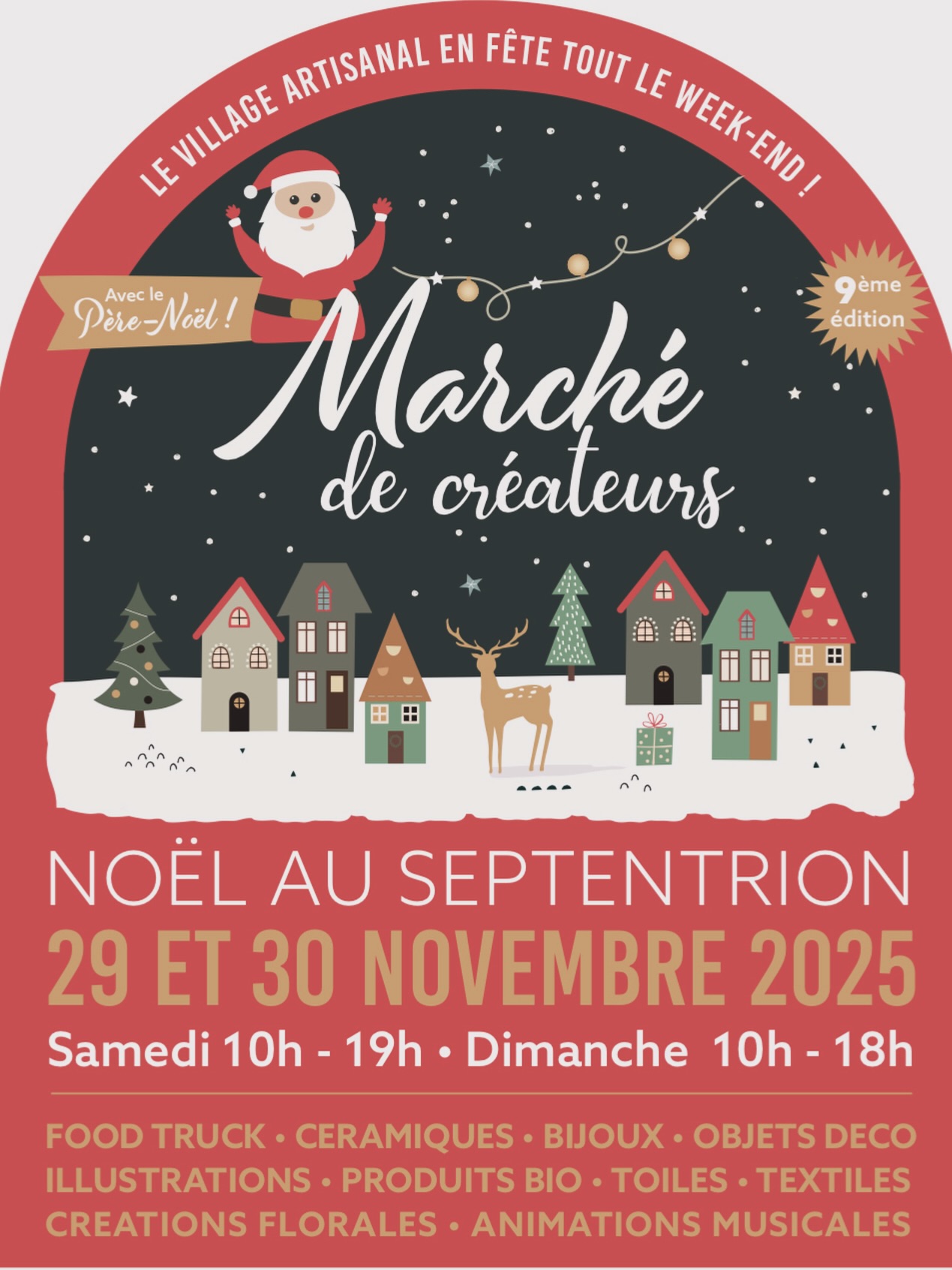 Marché de Noël au Septentrion