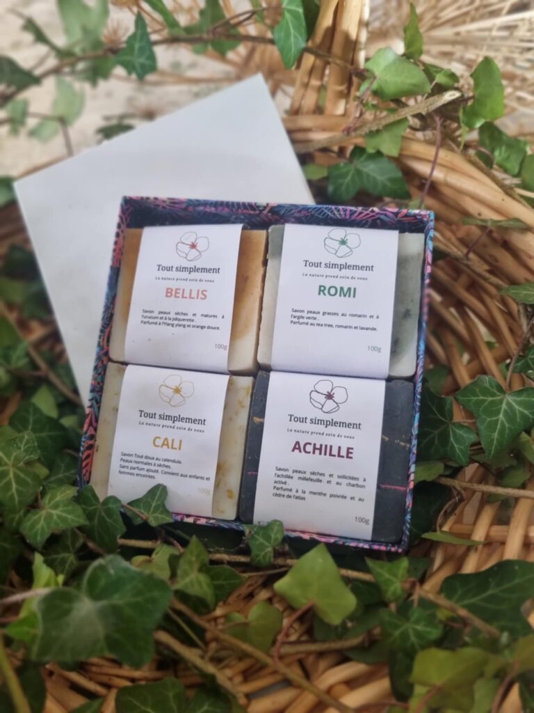 Coffret 4 savons