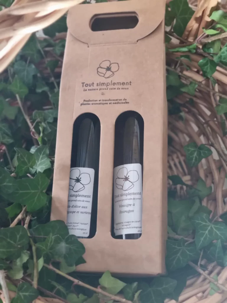 coffret huile et vinaigre