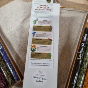 Coffret Fleurs et épices du Nord