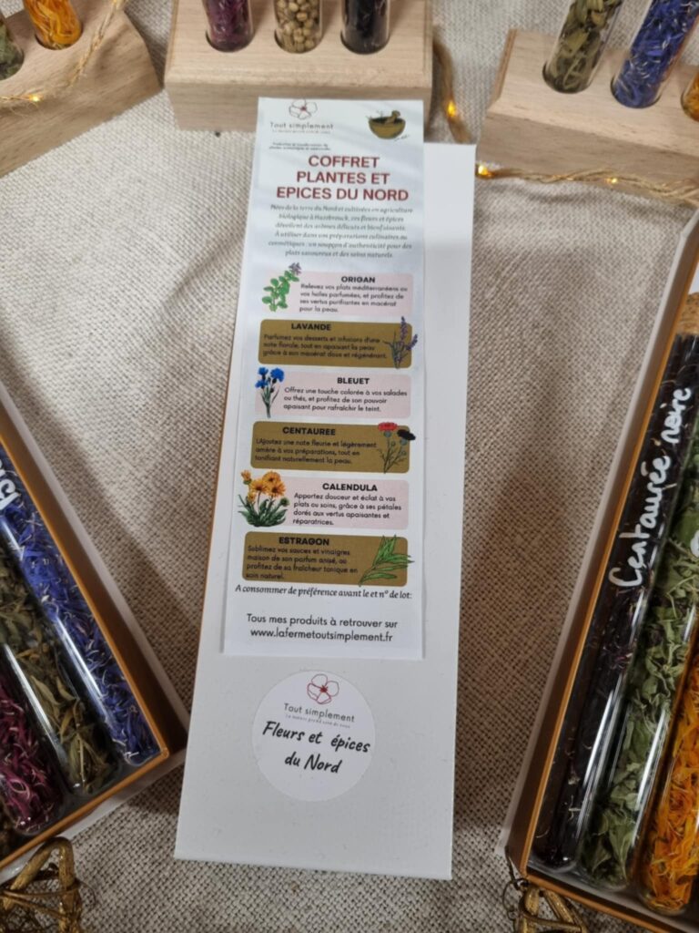 Coffret Fleurs et épices du Nord